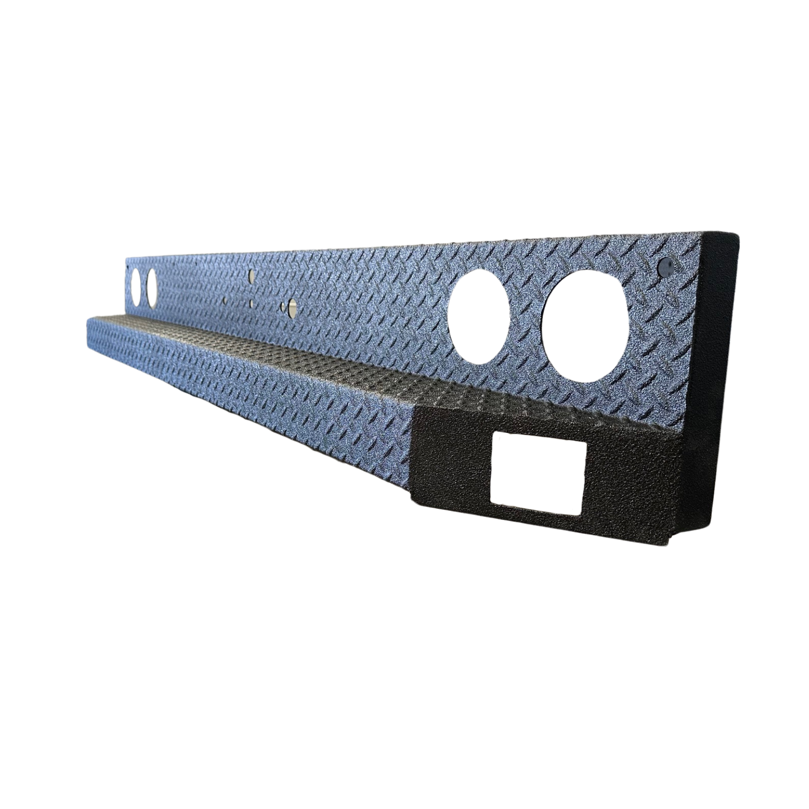 Service Truck Bumper GM Service Body Bumper with Bliss 81" wide – Diamond Truck Body Mfg. Inc.