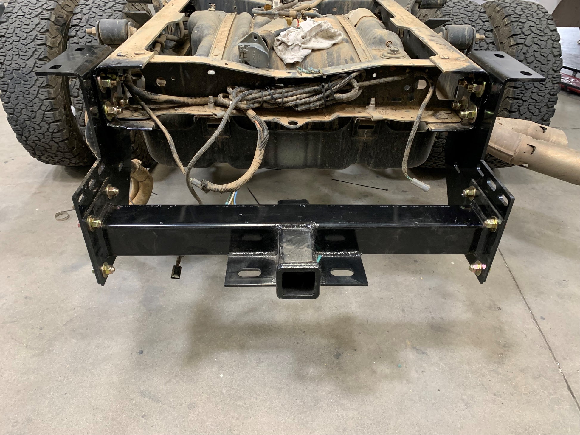 Service Body Receiver Hitch