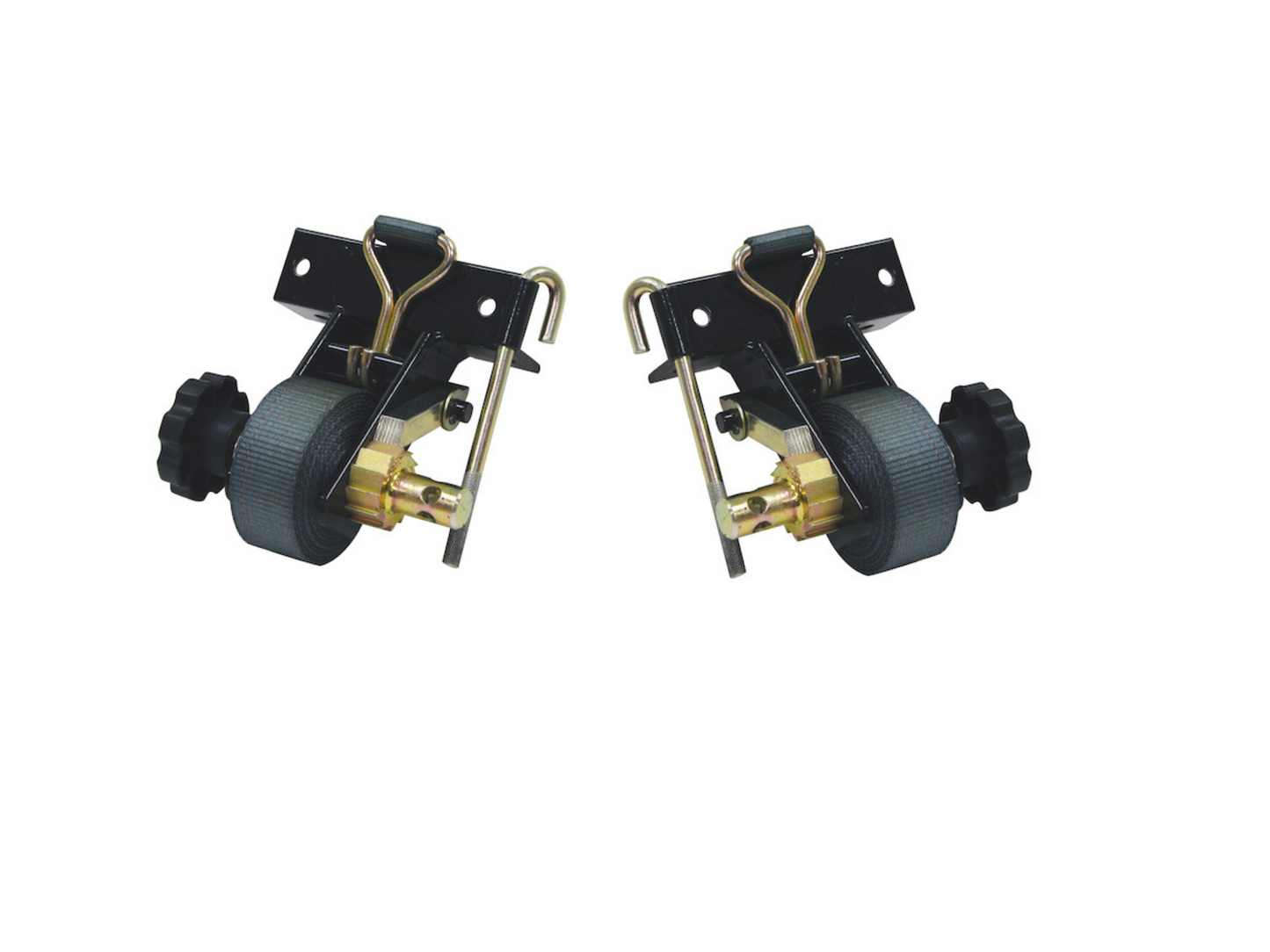 1-1/2 INCH RATCHET TIE DOWNS FOR SQUARE TUBE LADDER RACKS