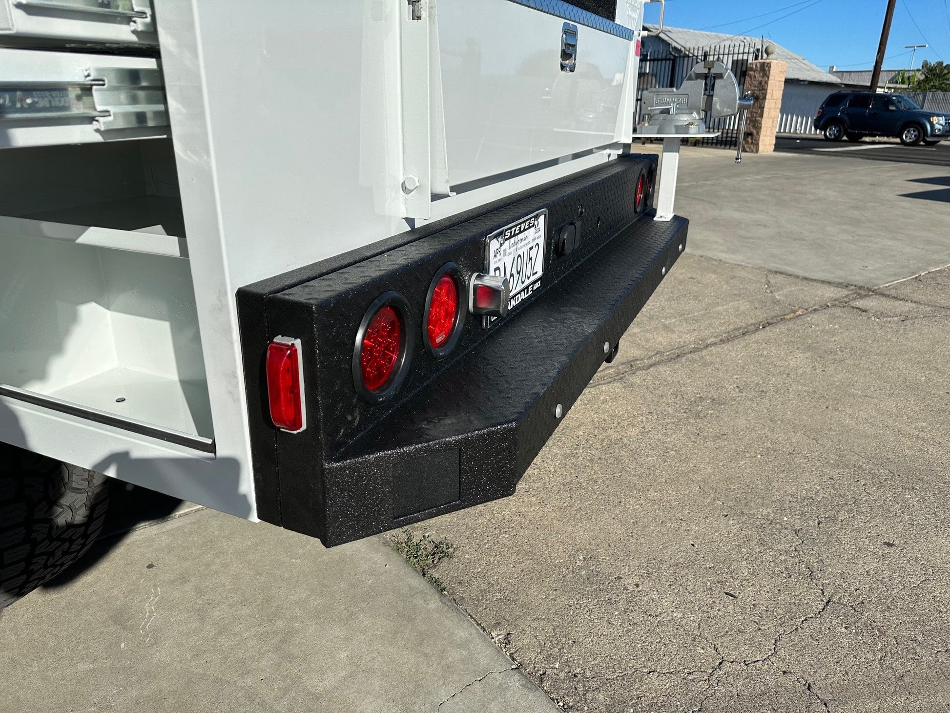 chevy / gmc service body bumper with bliss